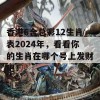 香港6合总彩12生肖表2024年，看看你的生肖在哪个号上发财吧！