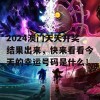 2024澳门天天开奖结果出来，快来看看今天的幸运号码是什么！