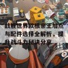 战舰世界欧根亲王加点与配件选择全解析，提升战斗力秘诀分享