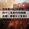 快来看2023年香港的十二生肖49码表图片吧！香港十二生肖49码表图片 2023