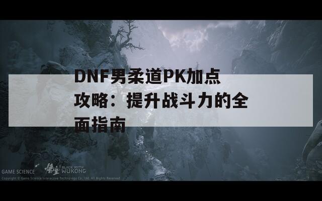 DNF男柔道PK加点攻略：提升战斗力的全面指南