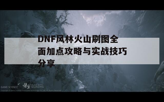 DNF风林火山刷图全面加点攻略与实战技巧分享