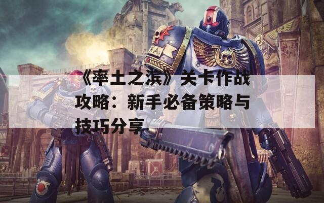 《率土之滨》关卡作战攻略：新手必备策略与技巧分享