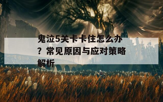 鬼泣5关卡卡住怎么办？常见原因与应对策略解析